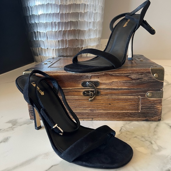 Larroude Shoes - Larroude The Nyx Heels in Black